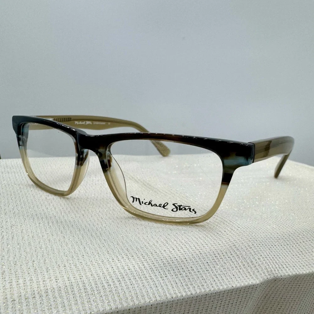 NWT Michael Stars Understated - Faded Denim Eyeglass Frames 48-16-135‎ Women’s